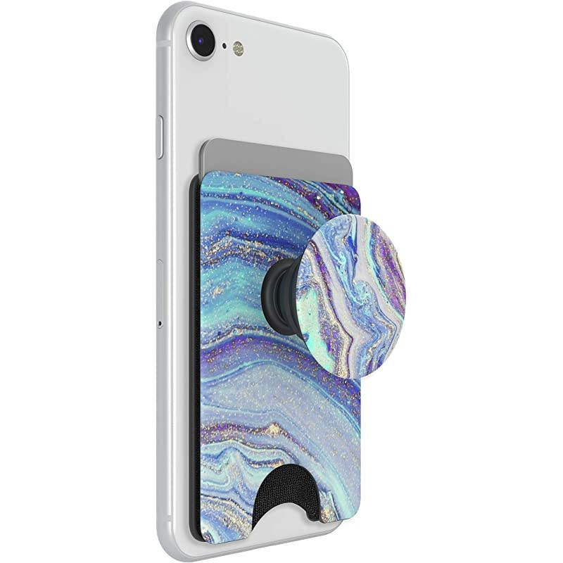 PopWallet+ Swappable amp Repositionable Wallet Lilac Agate