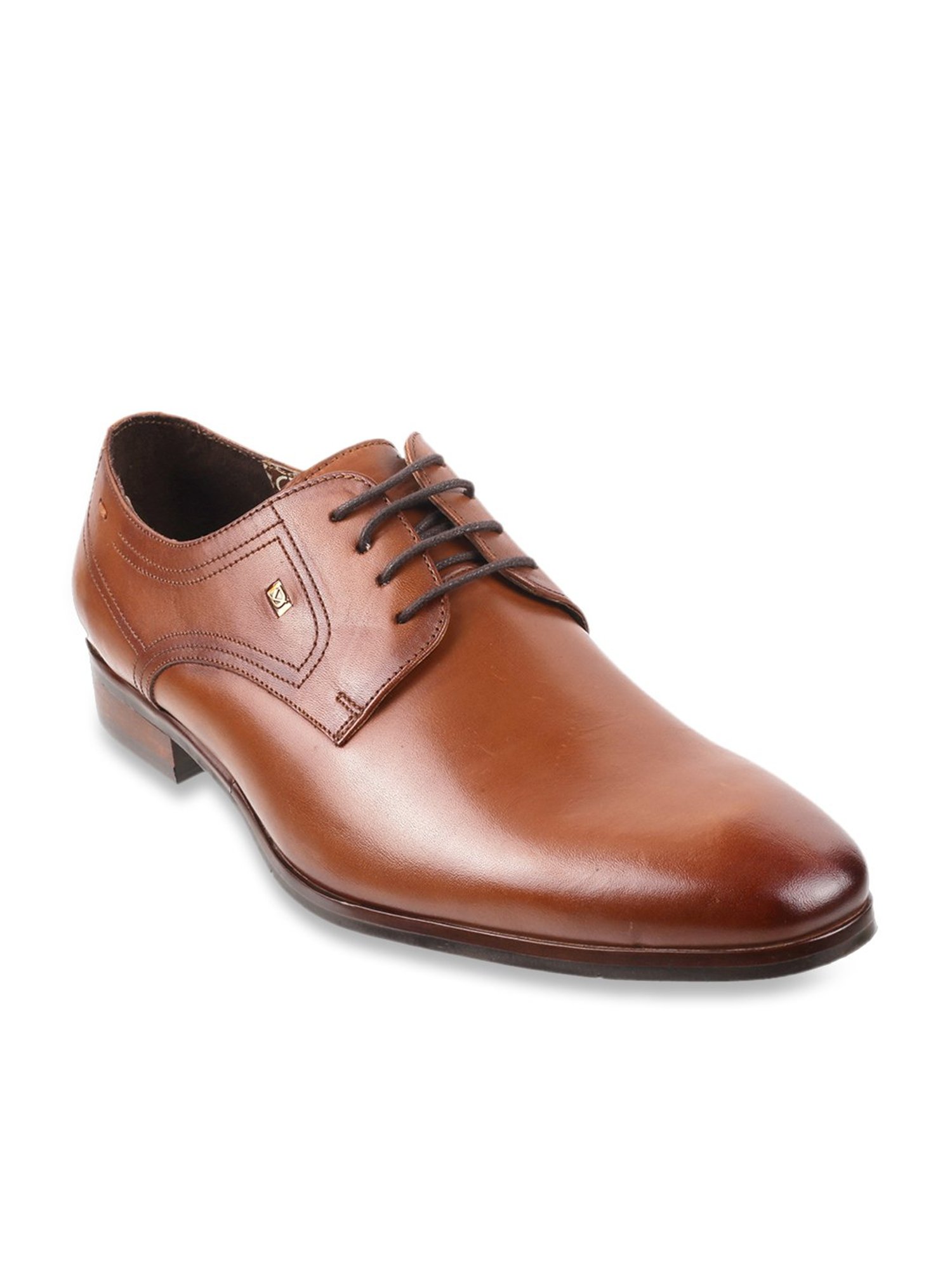 Da Vinchi by Metro Men's Windsor Tan Shoe Lace-up