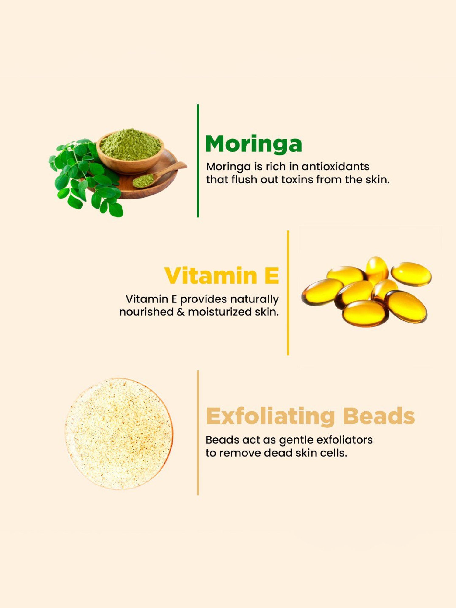 The Skin Story Moringa Deep Cleansing Exfoliation Face Scrub - 100 gm