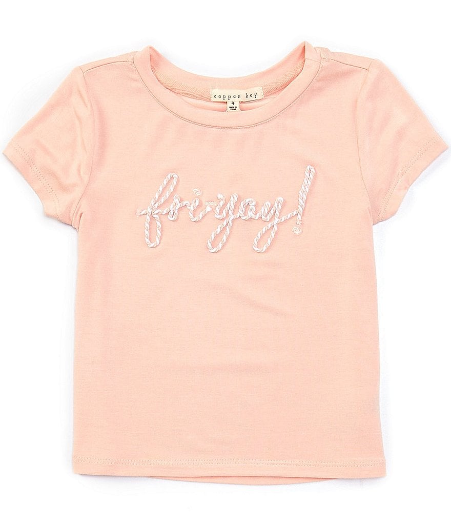 Copper Key Little Girls 2T-6X Short-Sleeve Graphic Tee