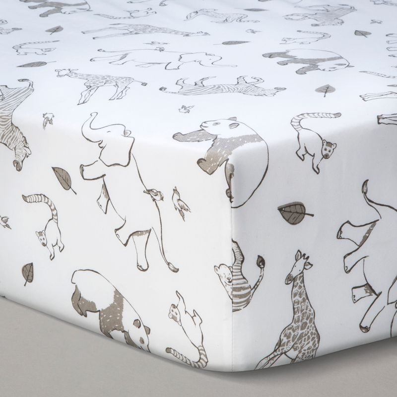 Trend Lab Waverly Baby 5pc Crib Bedding Set Congo Line - Gray