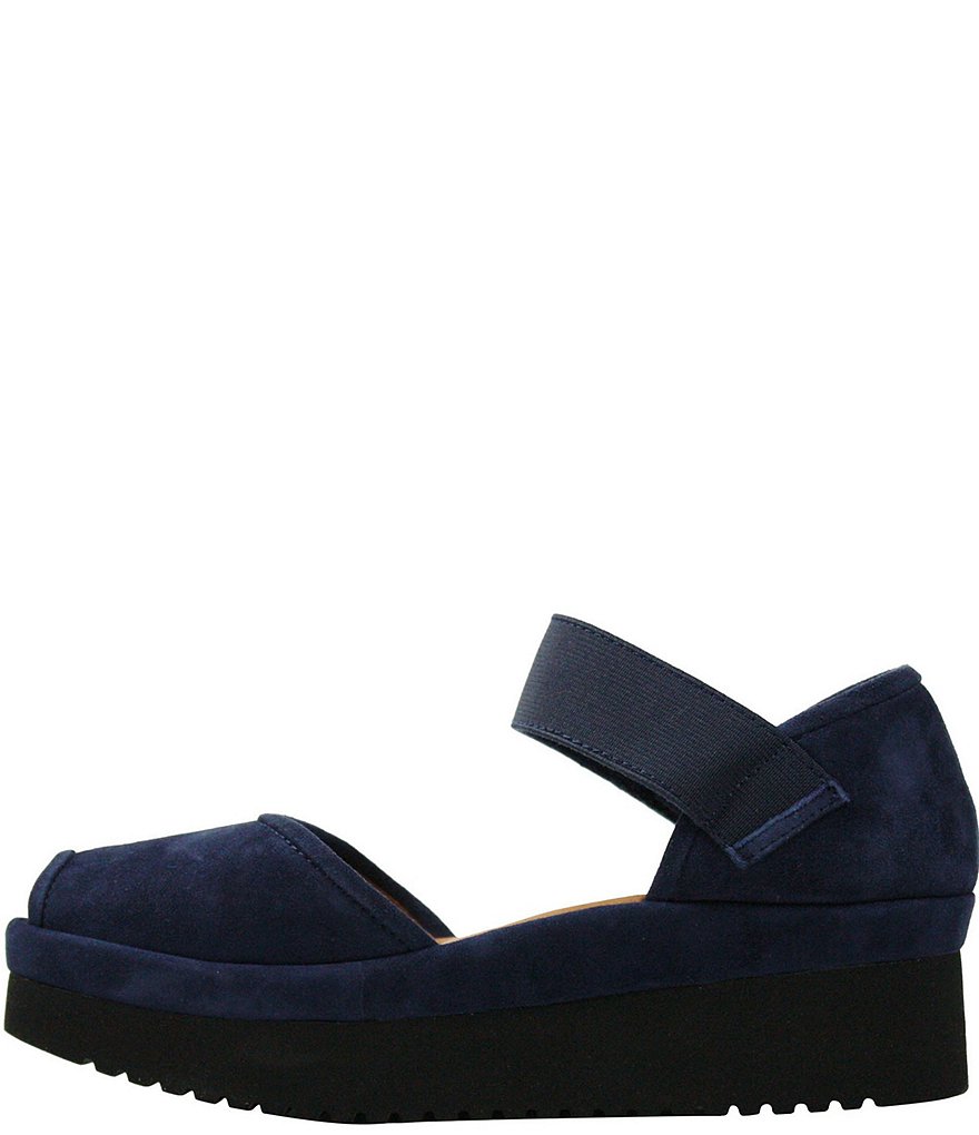 L'Amour Des Pieds Amadour Suede Flatform Sandals