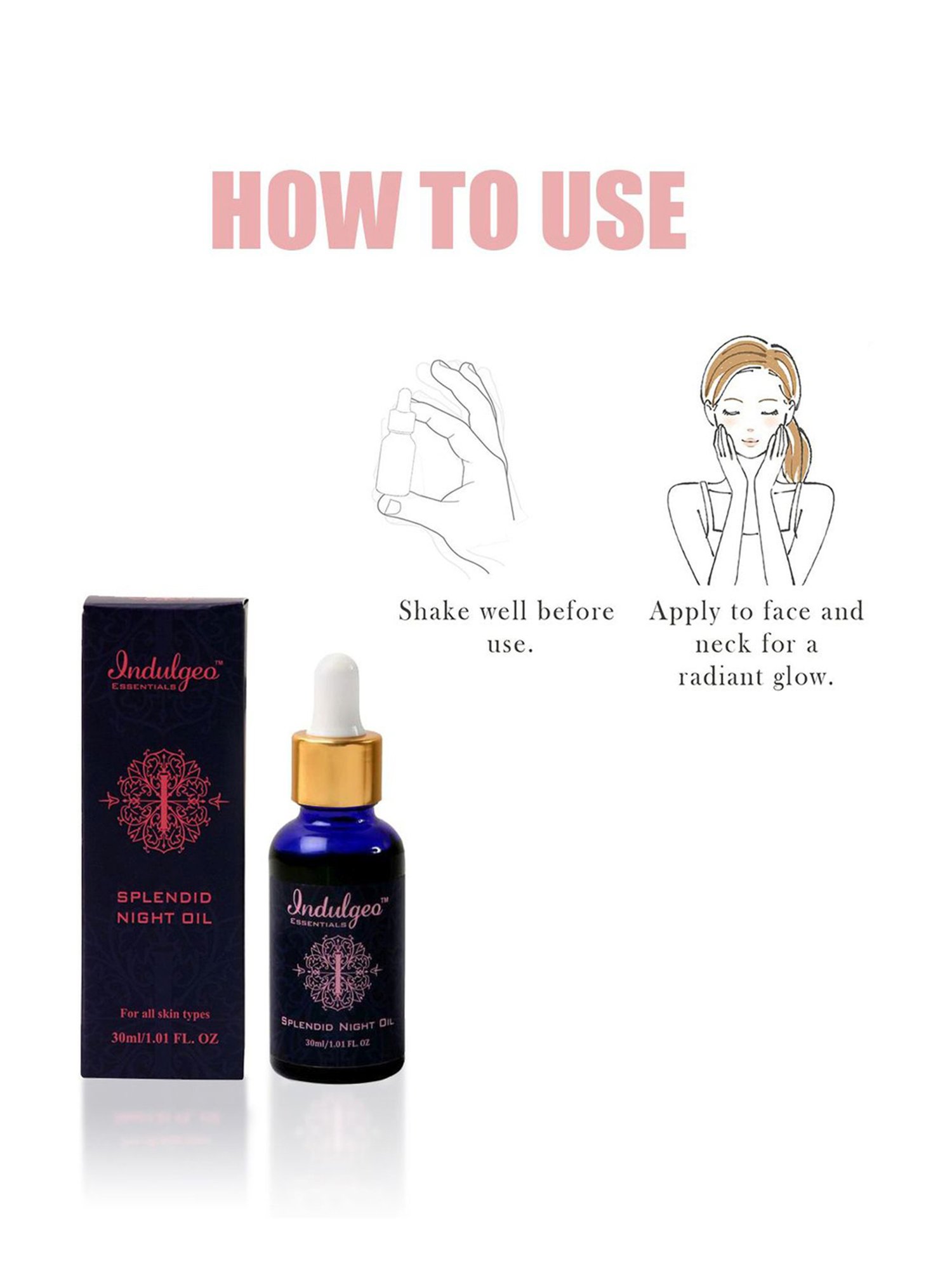 Indulgeo Essentials Splendid Night Oil - 30 ml