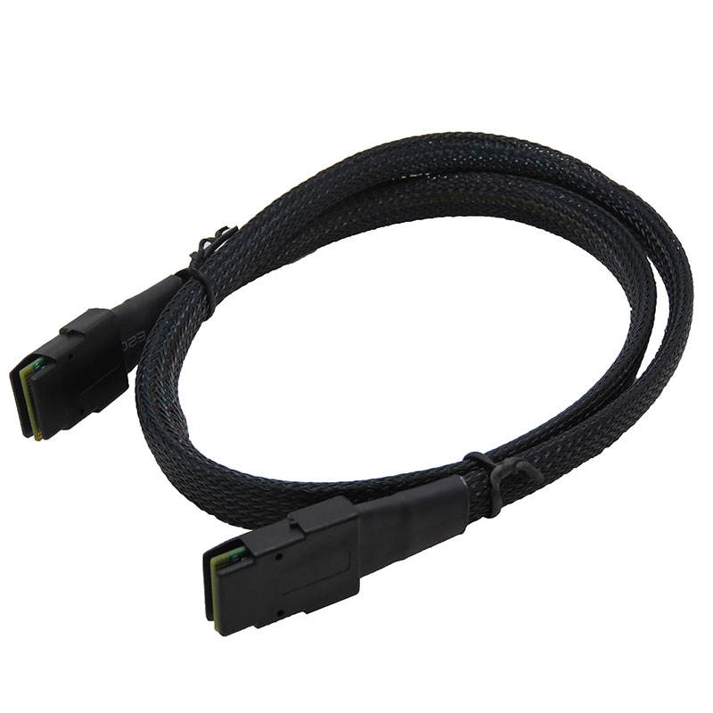CableDeconn SFF-8087 to SFF8087 Mini SAS 36 Pin to Mini SAS 36P 6G / S Data Cable 0.7m