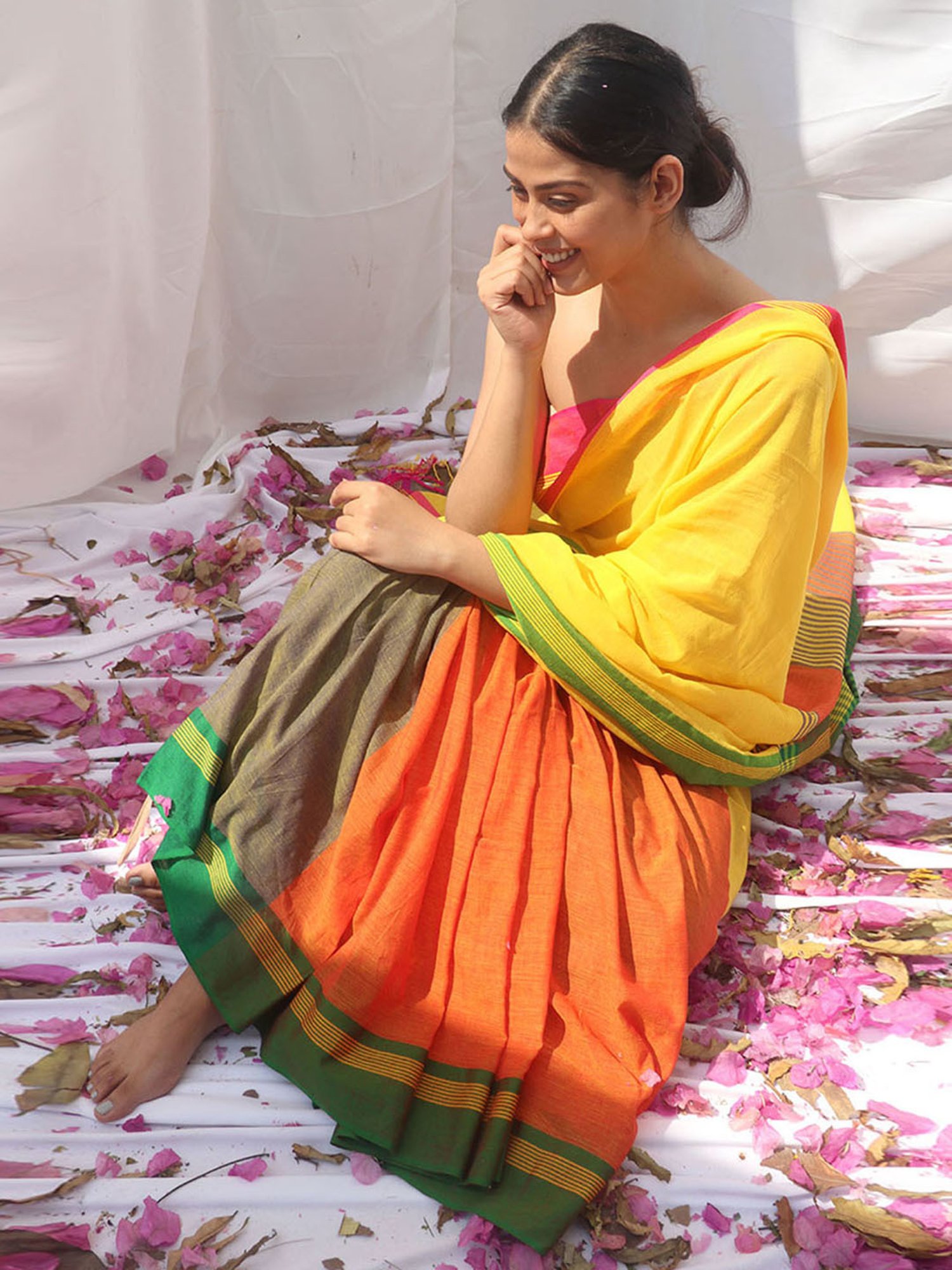 Chidiyaa Subarnalata Handwoven Cotton Saree - LIDD