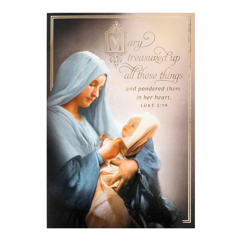 14ct Madonna Christmas Greeting Cards - Dayspring