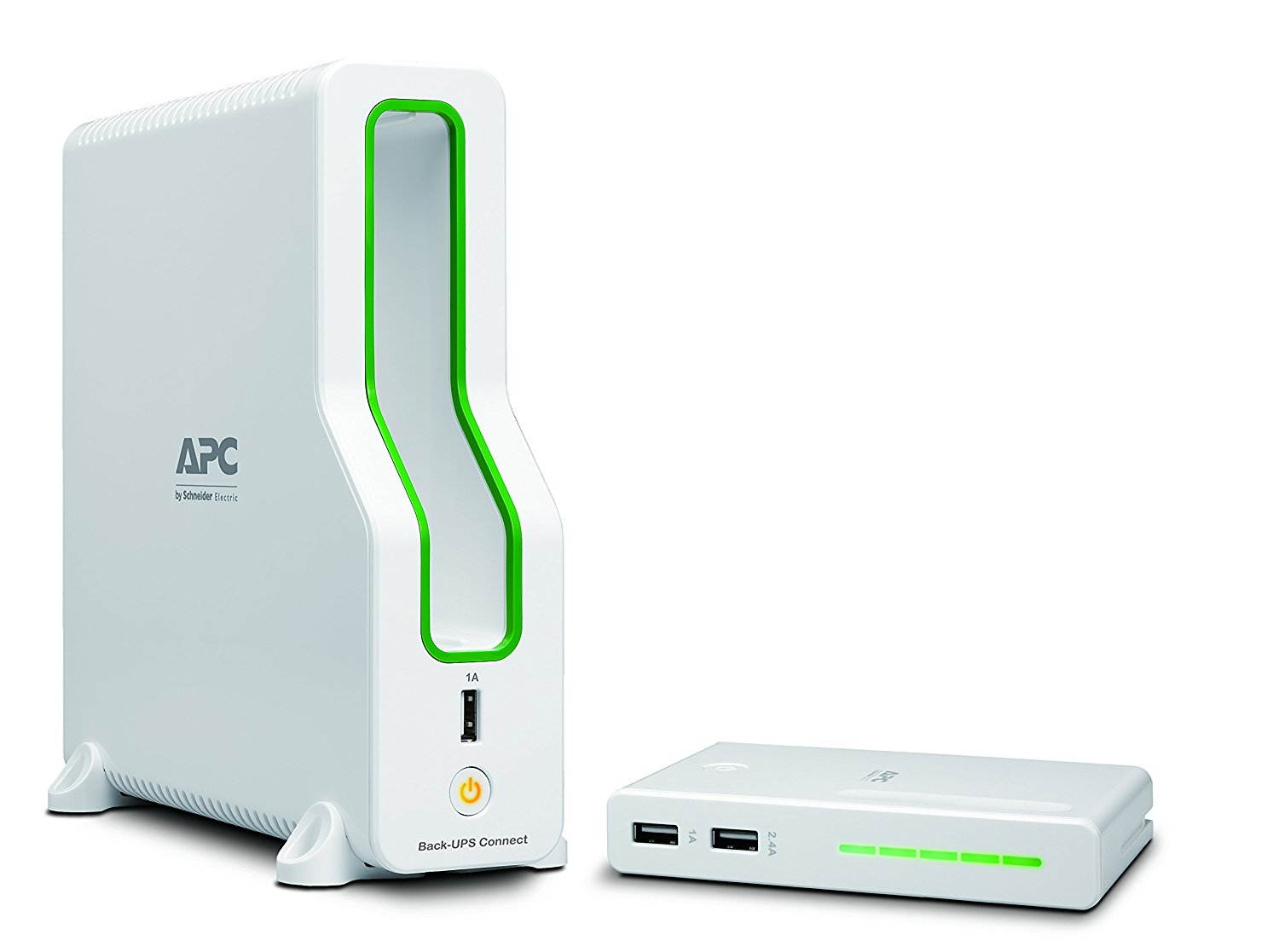 APC Back-UPS Connect Lithium Ion UPS with Mobile Power Pack, USB Charging Ports for Echo and Network Routers (BGE50ML)