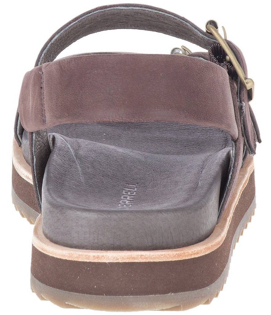 Merrell Women's Juno Leather Buckle Back-Strap Sandals