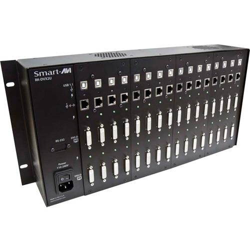 SmartAVI RK-DVX2U-RX4S KVM Console