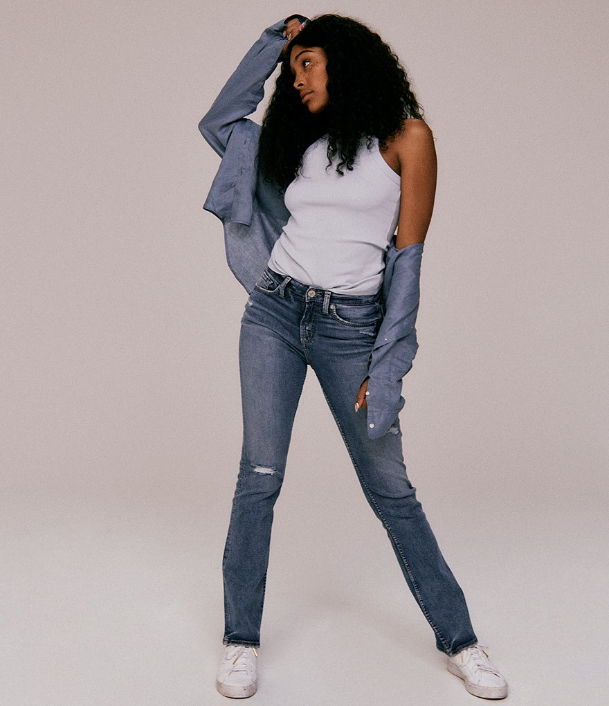 Miss Me Embroidered Floral Pocket Bootcut Jeans