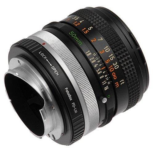 Fotodiox Lens Mount Adapter, Canon FD Lens to Leica M-Series Camera Fits Leica M-Monochrome, M8.2, M9, M9-P and M10