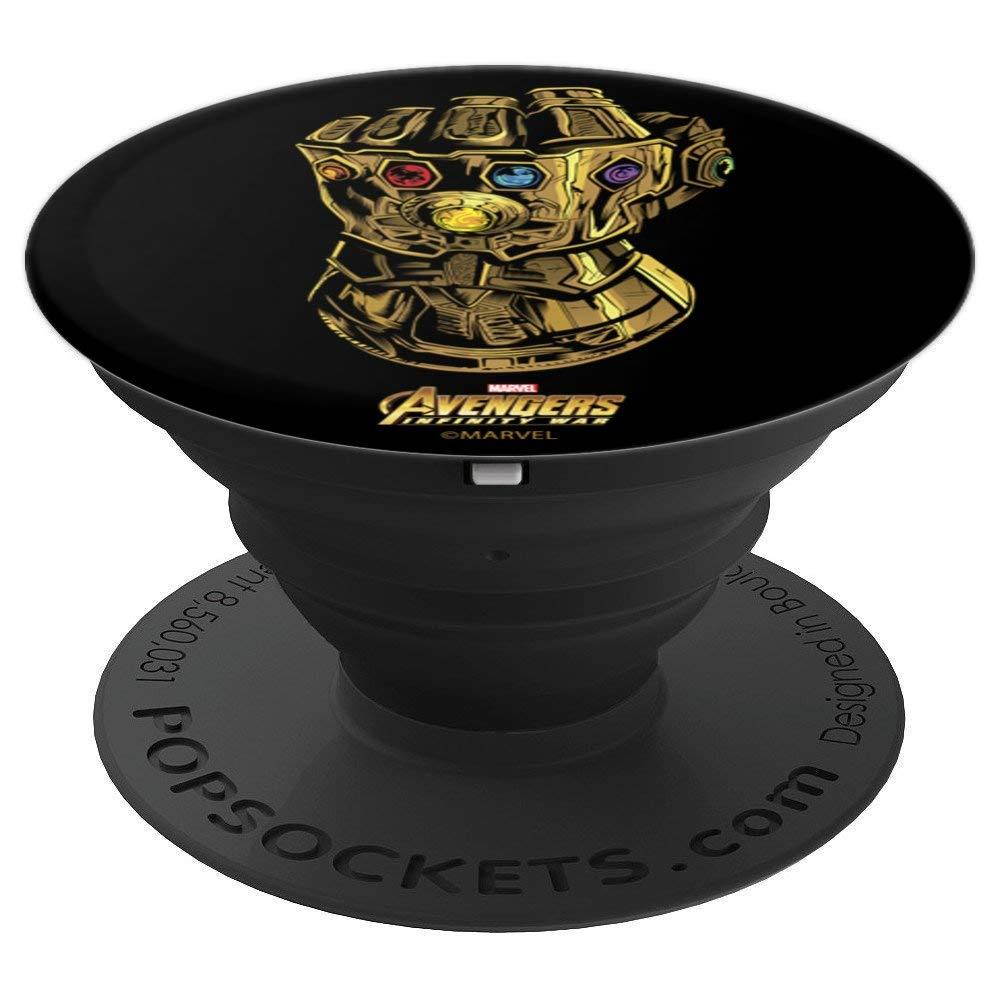 Marvel Avengers Infinity War Thanos Infinity Gauntlet PopSockets Grip and Stand for Phones and Tablets