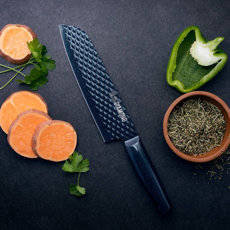Blue Diamond 7" Santoku Knife