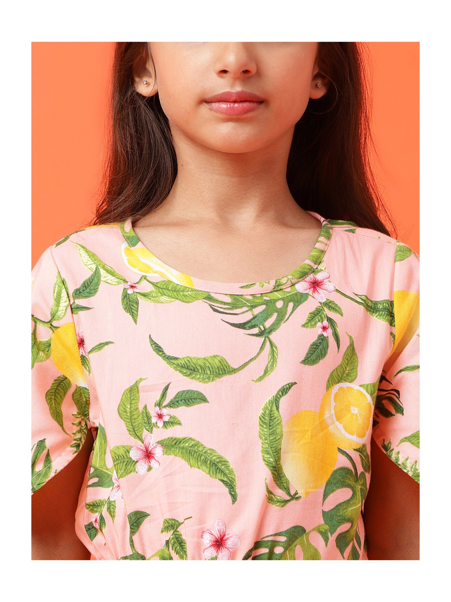 KIDS ONLY Black Floral Print Dress