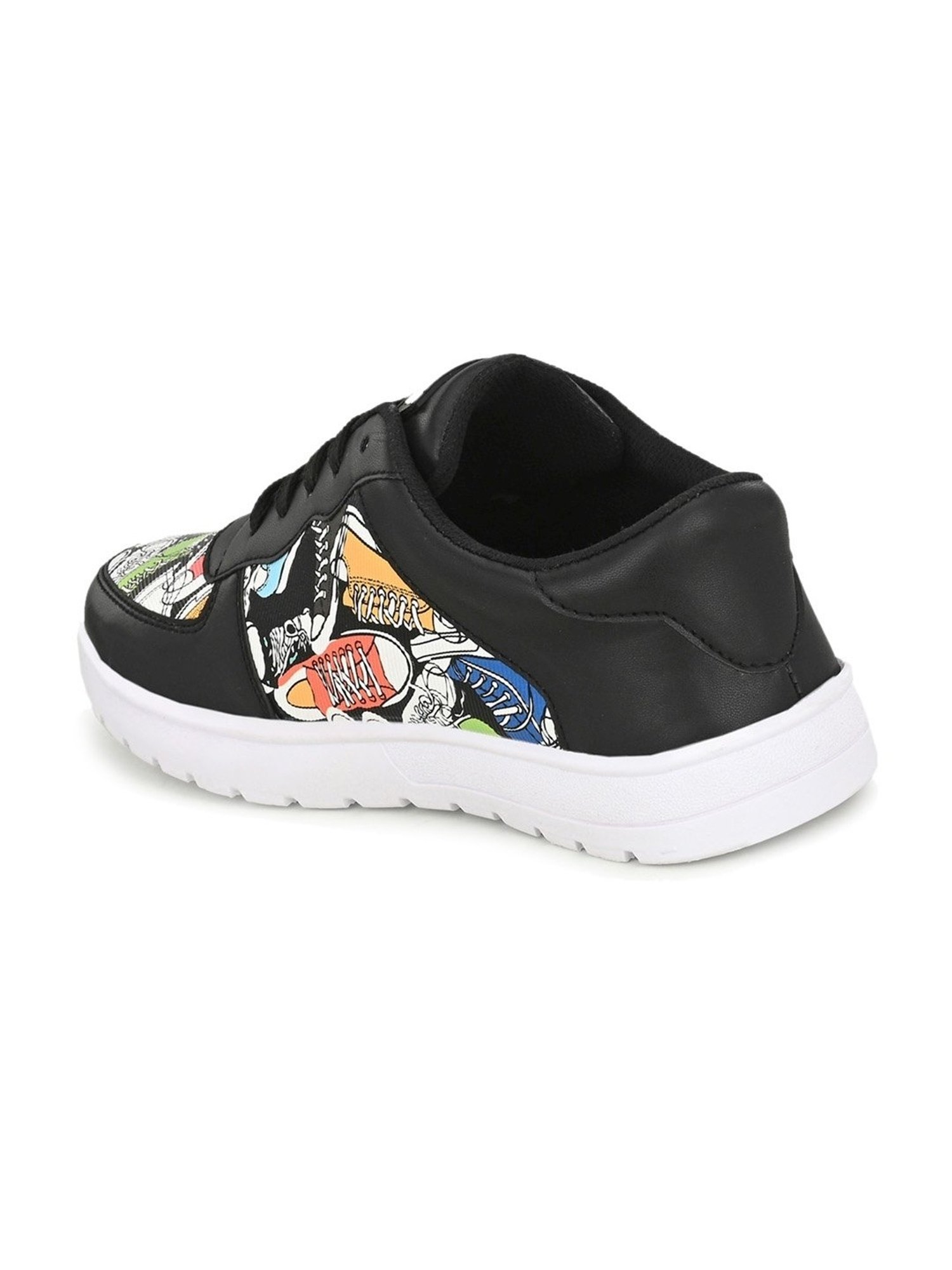 Prolific Men's Elite Black Casual Sneakers