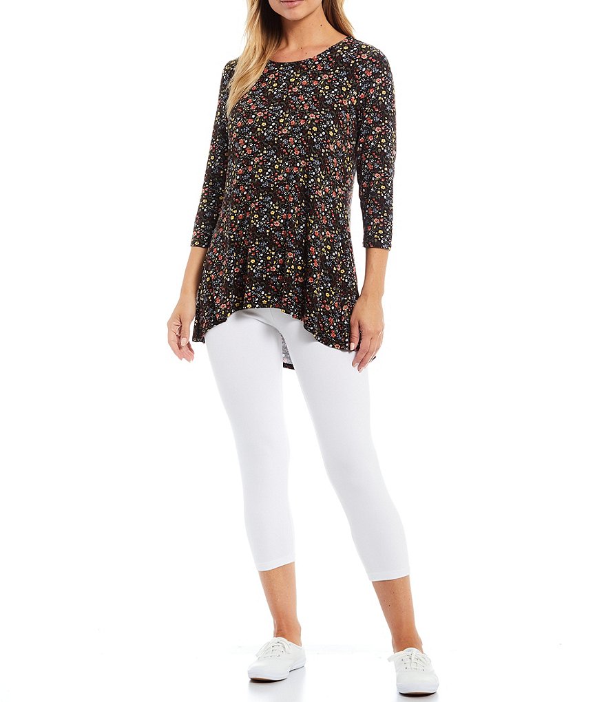 Intro Ditsy Floral Print The Legging Tee