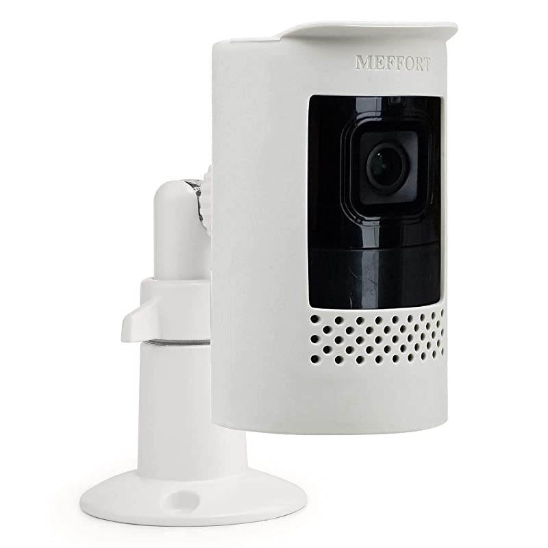 360 Degree Adjustable Security Weatherproof Indoor Outdoor Wall Mount Compatible for Ring Stick Up Wyze Cam Pan Arlo Camera and More - Light Gray (3 Pack)