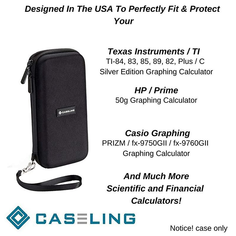 Graphing Calculator CASE fits TI-84 Plus or TI-83 Plus. And fits the Texas Instruments TI-84 Plus CE or TI-83 Plus CE. + More. Includes Mesh Pocket for Accessories