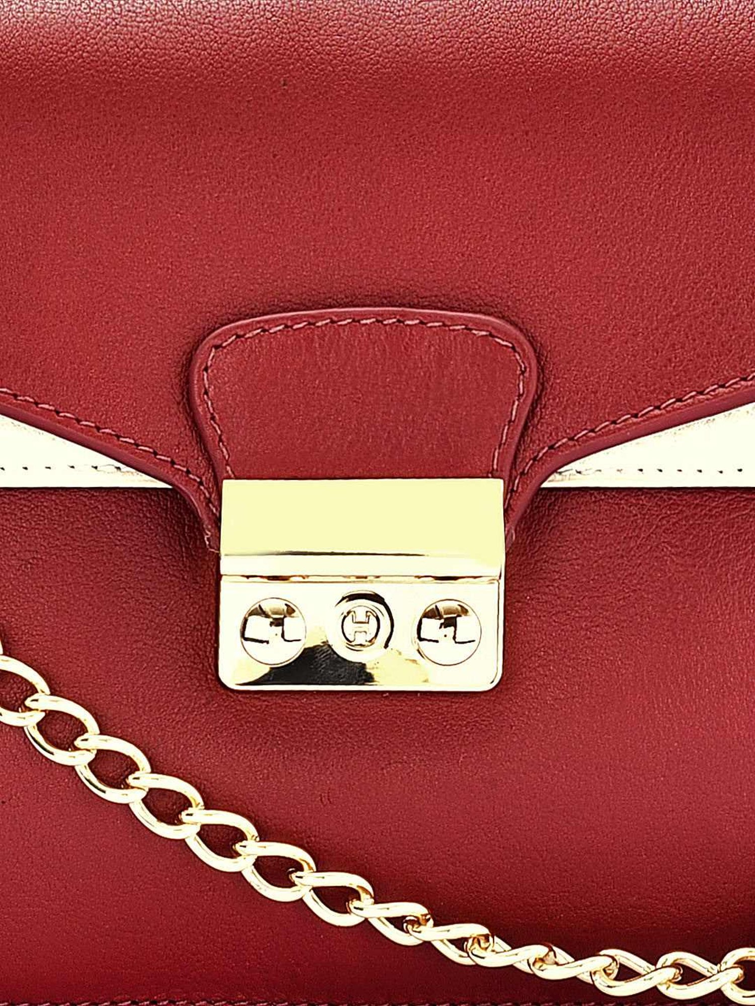 Eske Lydia Wine & Vanilla Solid Medium Sling Handbag