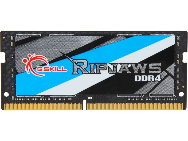 G.SKILL Ripjaws SO-DIMM 8GB 260-Pin DDR4 SO-DIMM DDR4 3200 (PC4 25600) Laptop Memory Model F4-3200C18S-8GRS