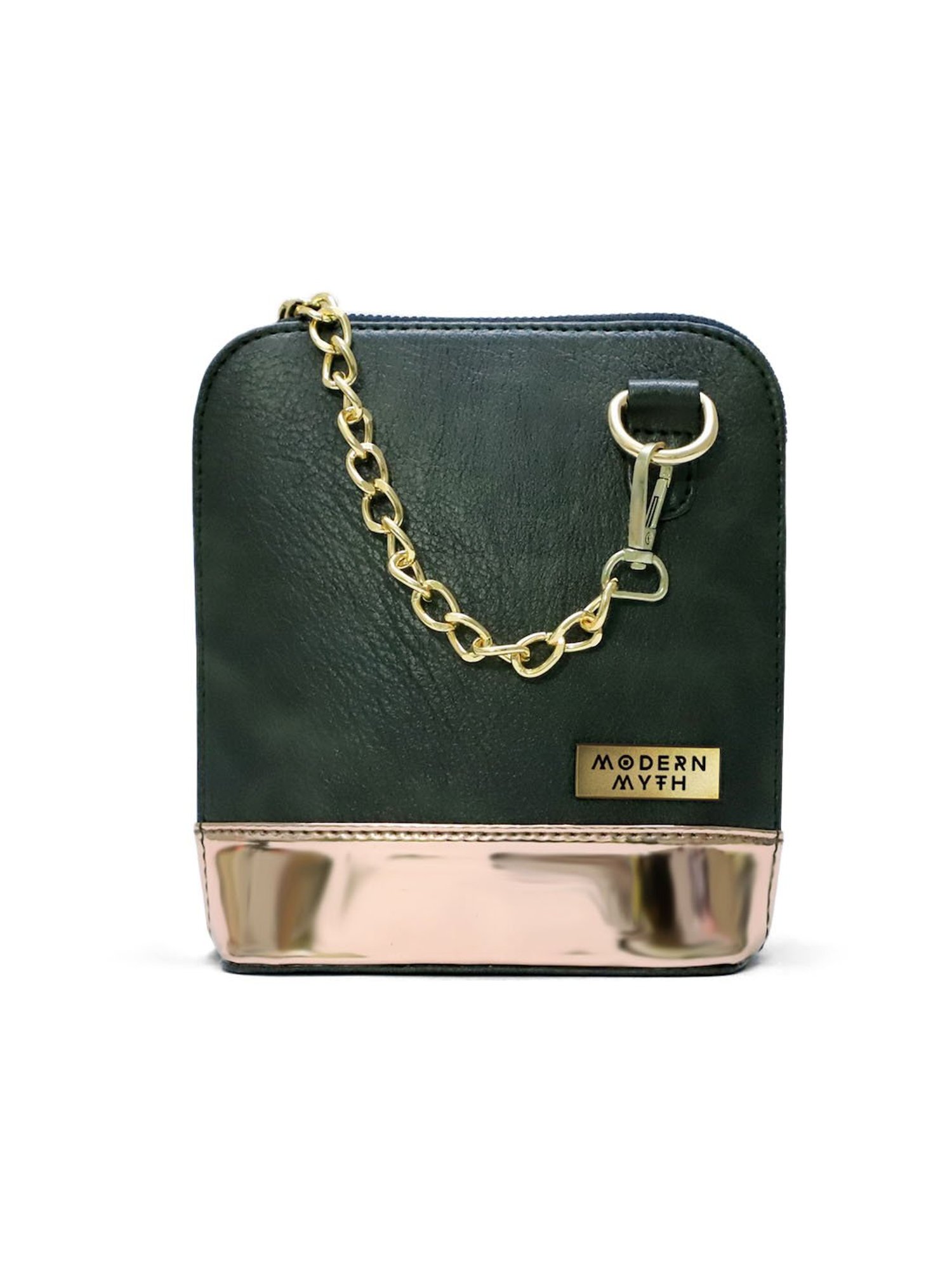 Modern Myth Olive Printed Small Cross Body Bag