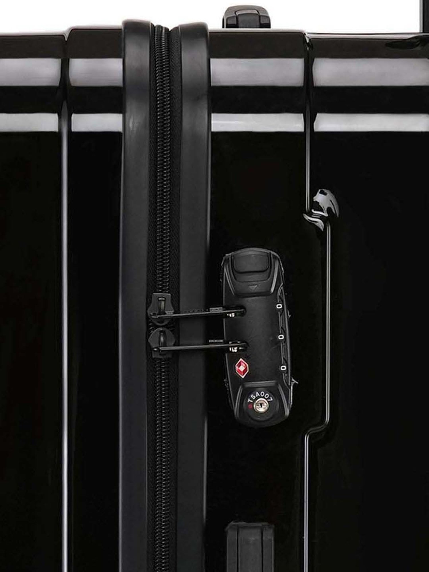 Swiss Brand Baden Black Large Hard Trolley Bag - 28 cm