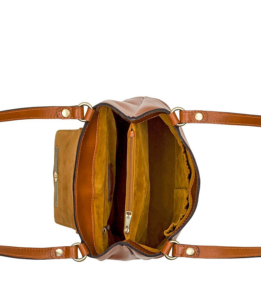 COACH Originals Swinger Nylon and Pebble Leather Shoulder Bag