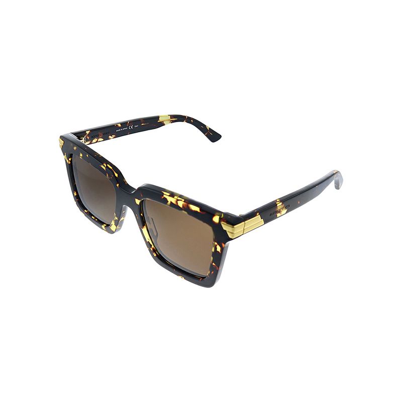 Bottega Veneta BV 1005S 002 Womens Square Sunglasses Havana 53mm