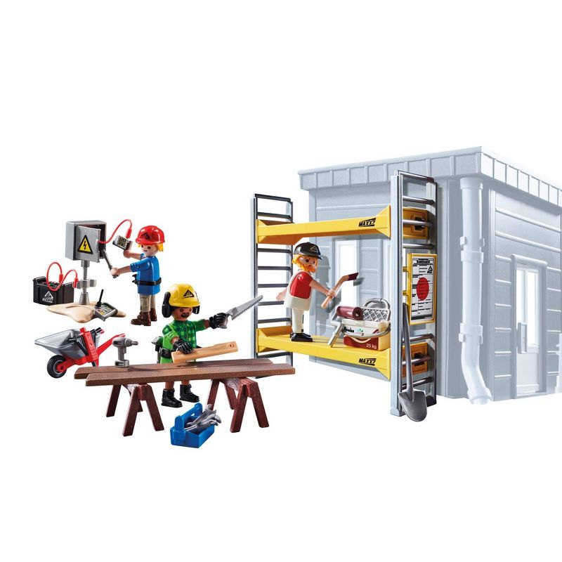 Playmobil Scaffolding with Workers