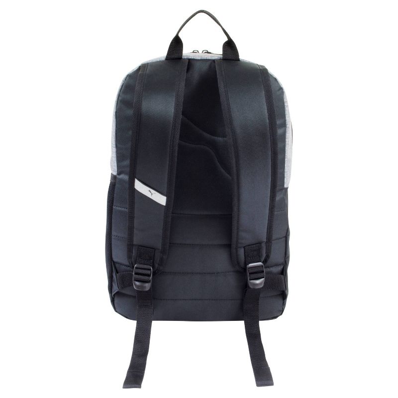 Puma 18.5" Backpack - Heather Gray/Black