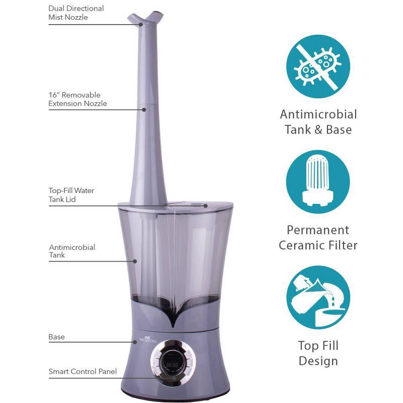 Objecto H7 Ultrasonic Humidifier White