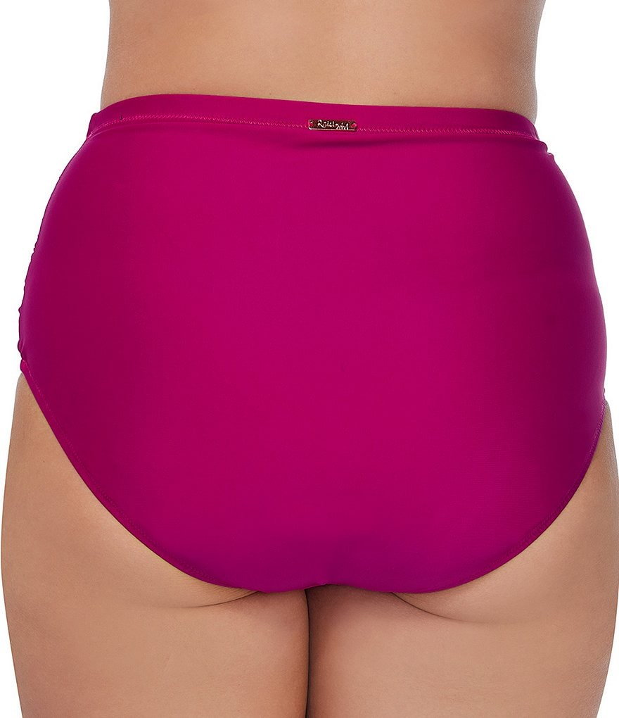 Miraclesuit Plus Size Solid Skirted Swim Bottom