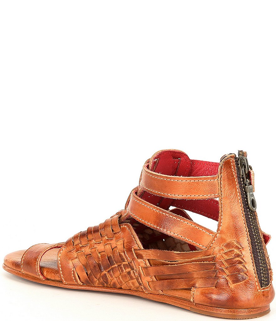 Bed Stu Claire Leather Flat Sandals