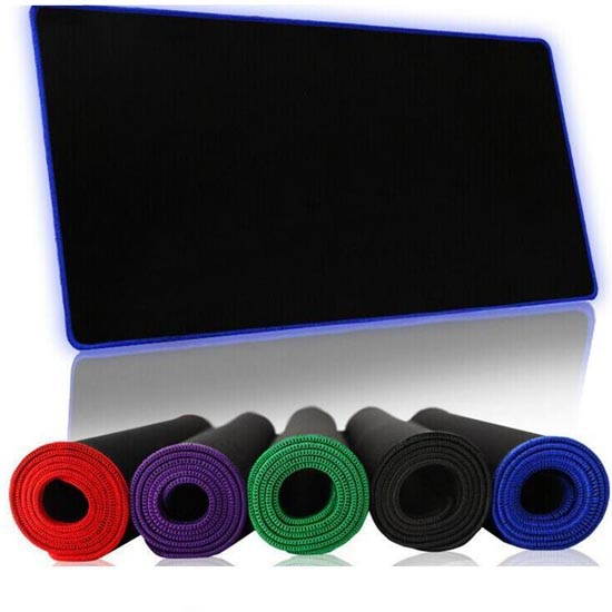 Intsupermai PC Computer Mouse Pad Mat Laptop Computer Rubber Game Mouse Pad Mat 600*300*2mm