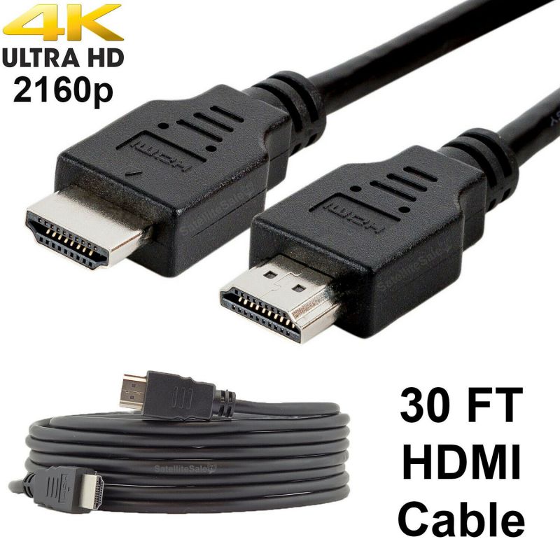 Premium HDMI Cable 6FT Bluray 3D DVD PS4 PS5 HDTV LCD 1080P 4K HDMI Cord