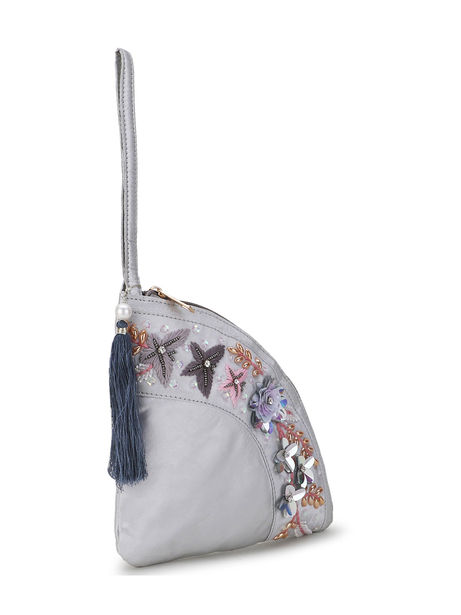 Call It Spring Silver Embellished Potli