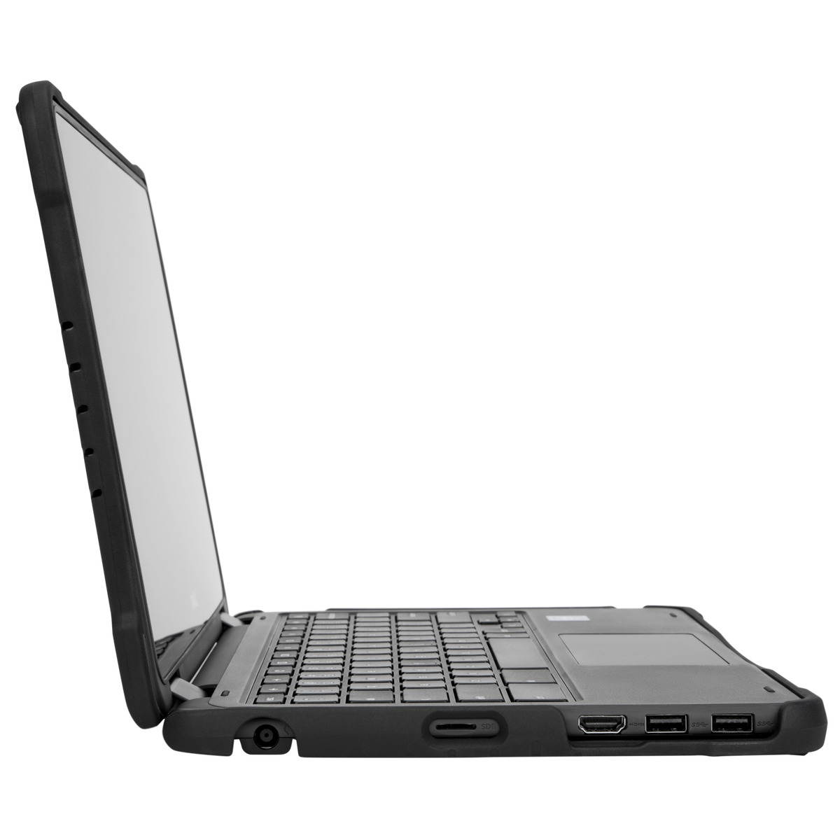 Targus THZ710GL Commercial-Grade Form-Fit 360 Degree Cover for Dell Chromebook 3189 11.6 inch Notebook - Black