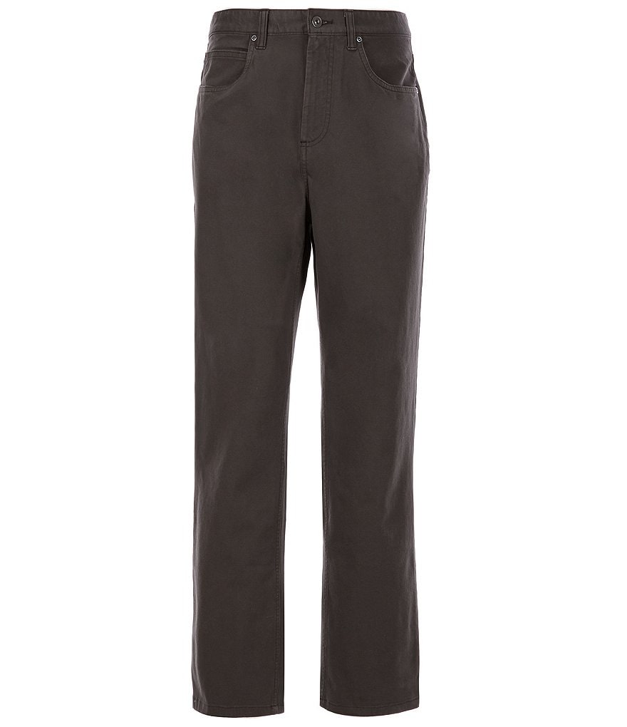Roundtree & Yorke Flat-Front 5 Pocket Pants