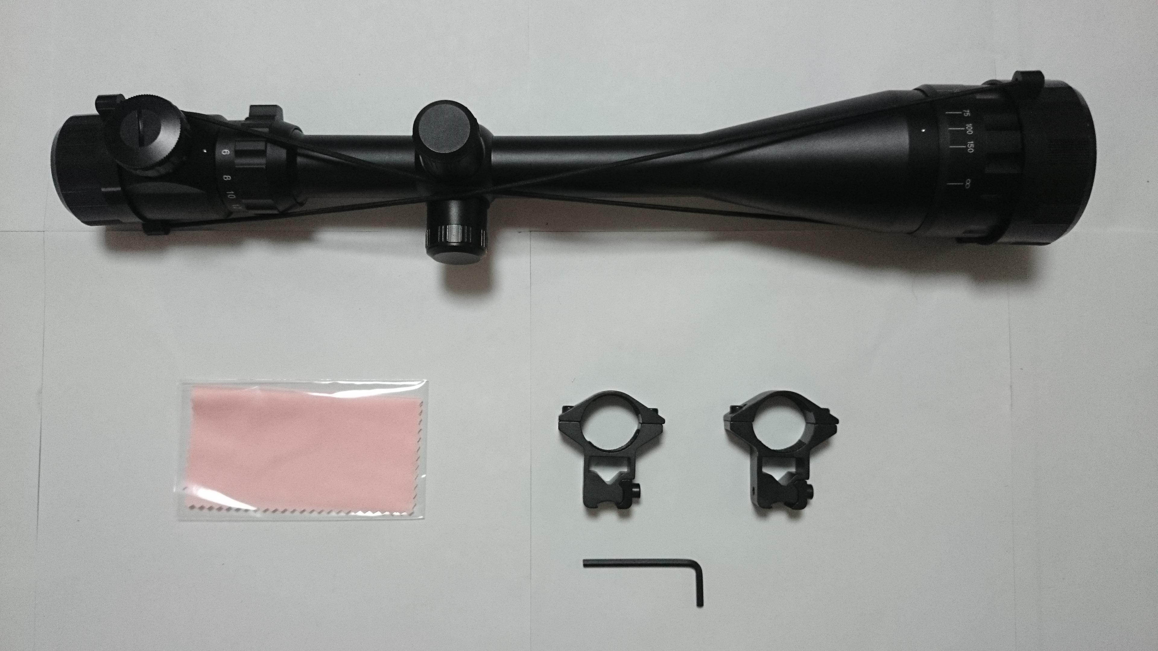 6-24X50 AOEG Crosshair Tactical Optics Hunting Gun Riflescope Air RifleScope