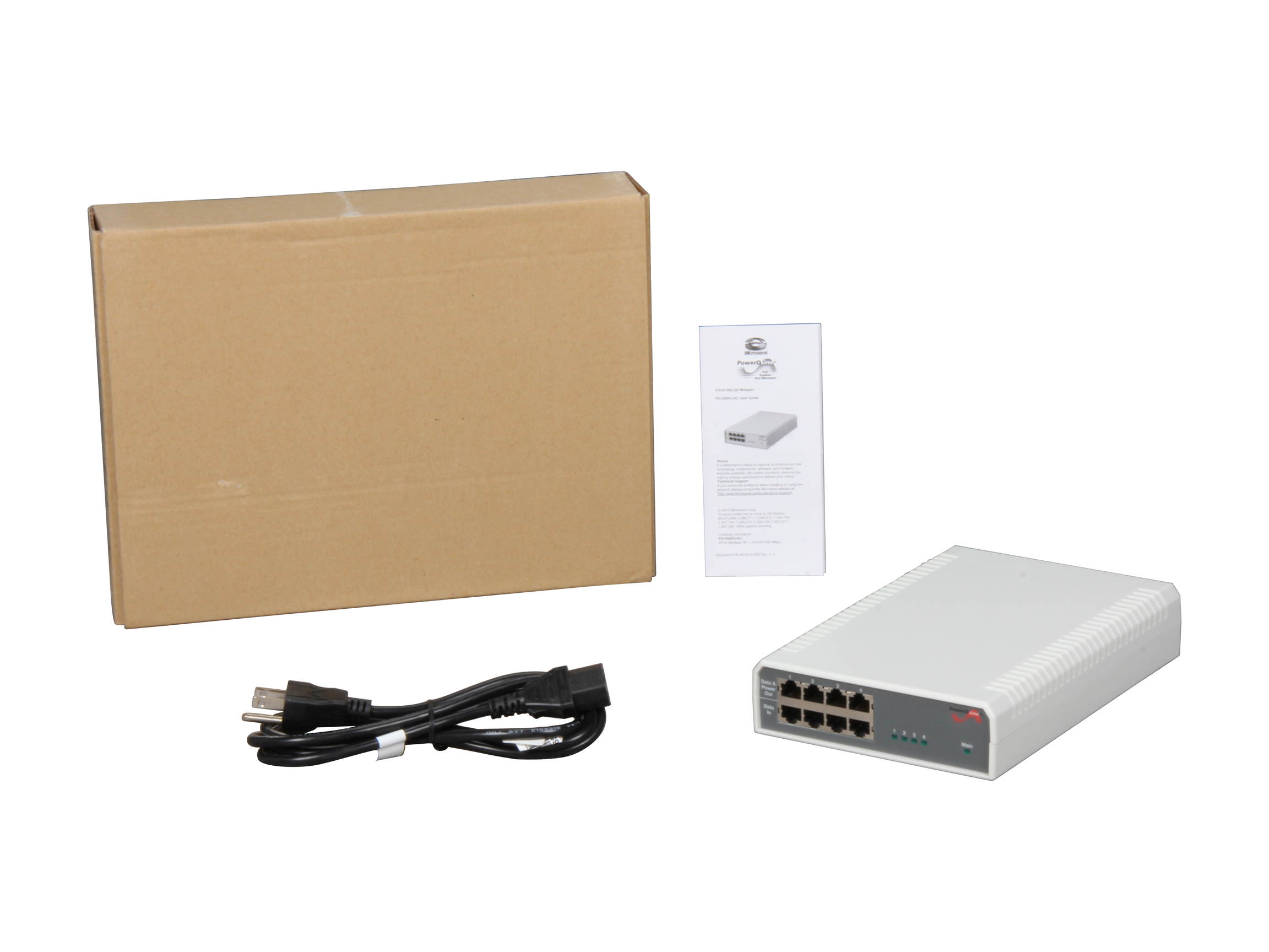 Microsemi PD-3504G/AC Power Over Ethernet Midspan