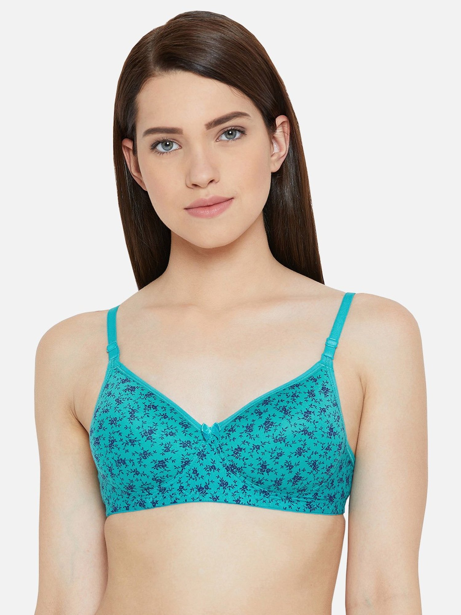 Lady Lyka Sky Blue Non Wired Padded T-Shirt Bra