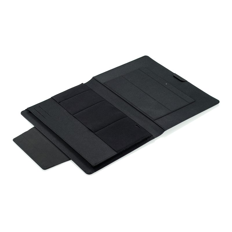 XD Design Mobile Office Accessory Organizer Folding Portfolio Case for 13 Inch Laptops and 12.9 Inch Tablets with Magnetic Closure and Stand