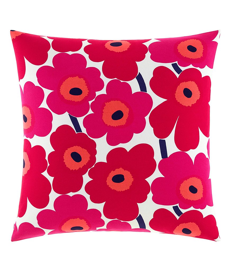 Marimekko Pieni Unikko Floral Square Euro Pillow