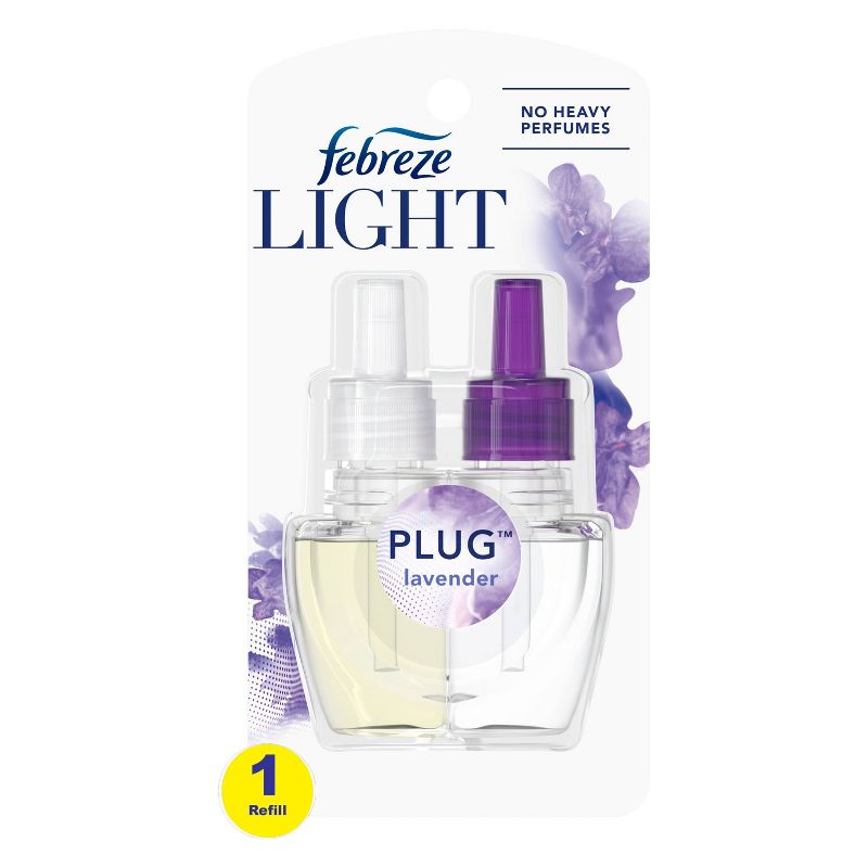 Febreze Light Plug Lavender Refill  with Fade Defy Technology