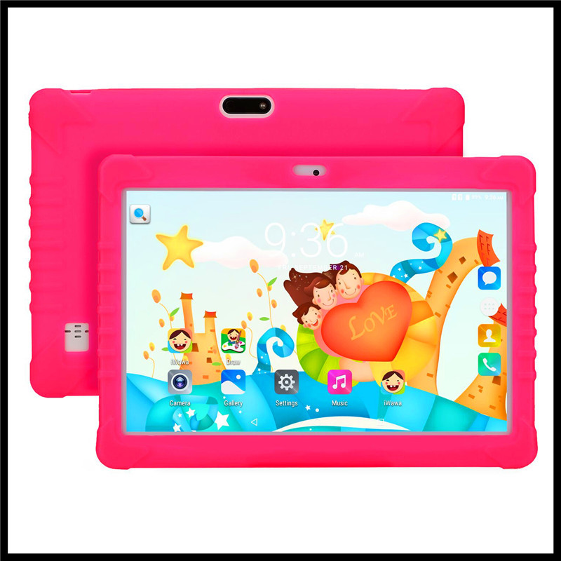 Mini Tablet 10.1 Inch GPS IPS 1.3GHz 10.1 Inch 5-7 hours Tablet Pink TABLET-K101-P