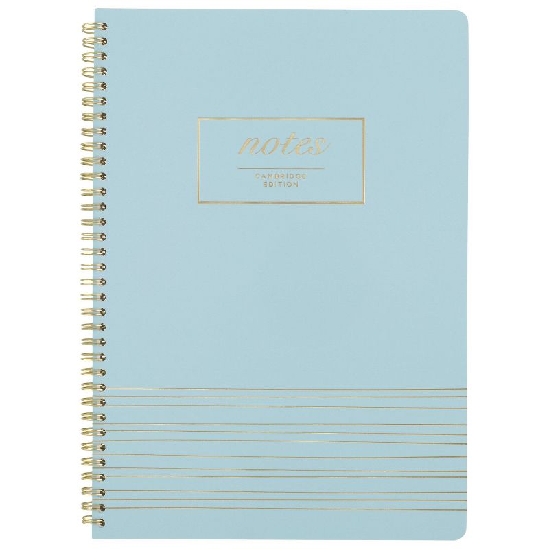 80 sheet 1 Subject Spiral Notebook Work Style Large Seaglass - Cambridge