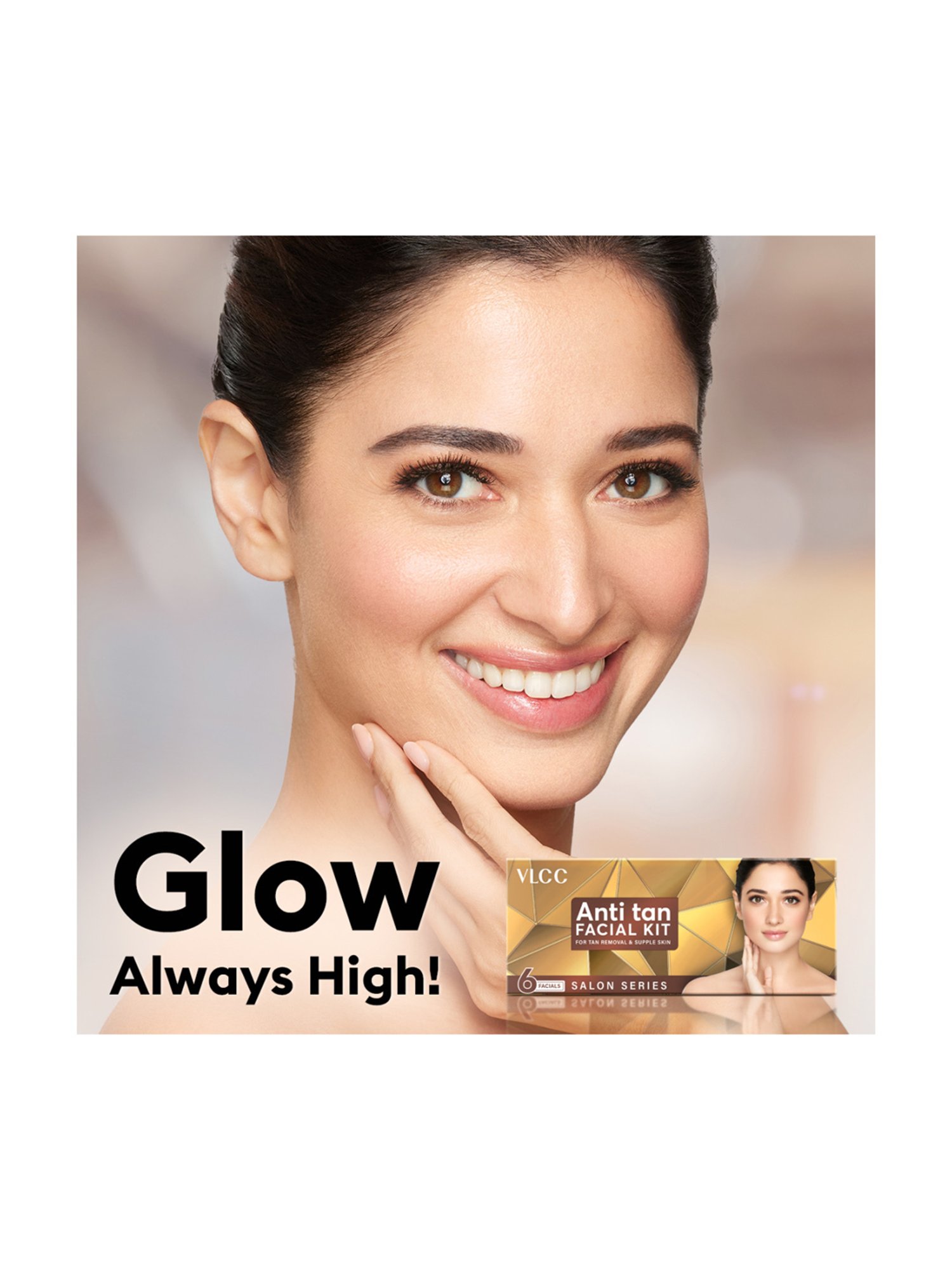 VLCC Salon Series Insta Glow Facial Kit & Salon Series Anti-Tan Facial Kit Combo