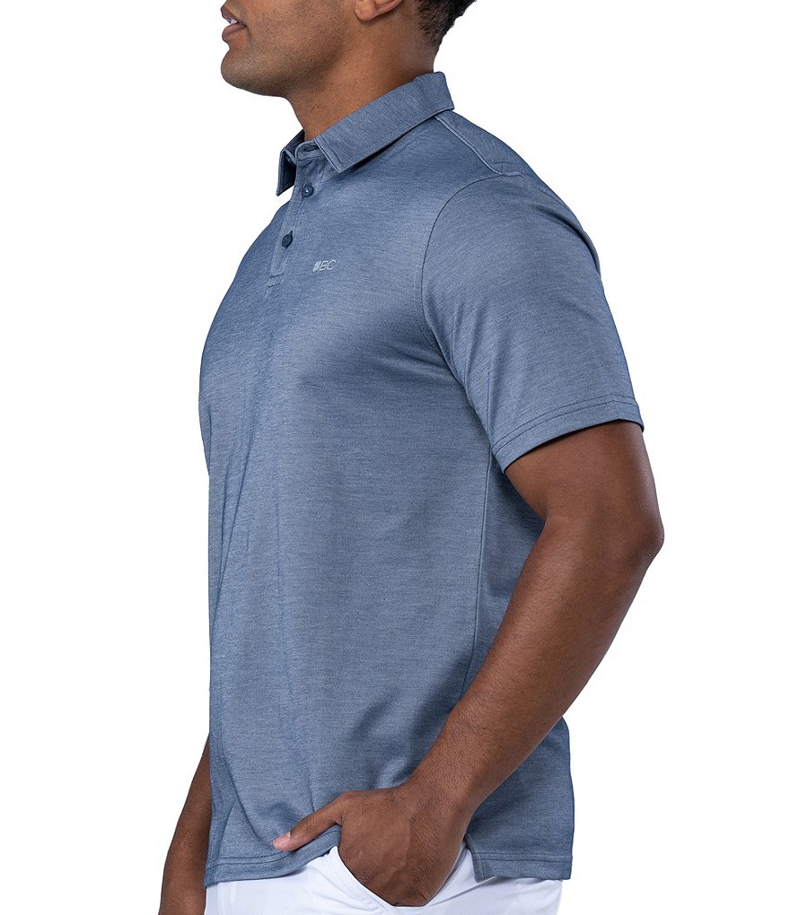 IBKUL Long-Sleeve IceFil&reg; Polo Shirt