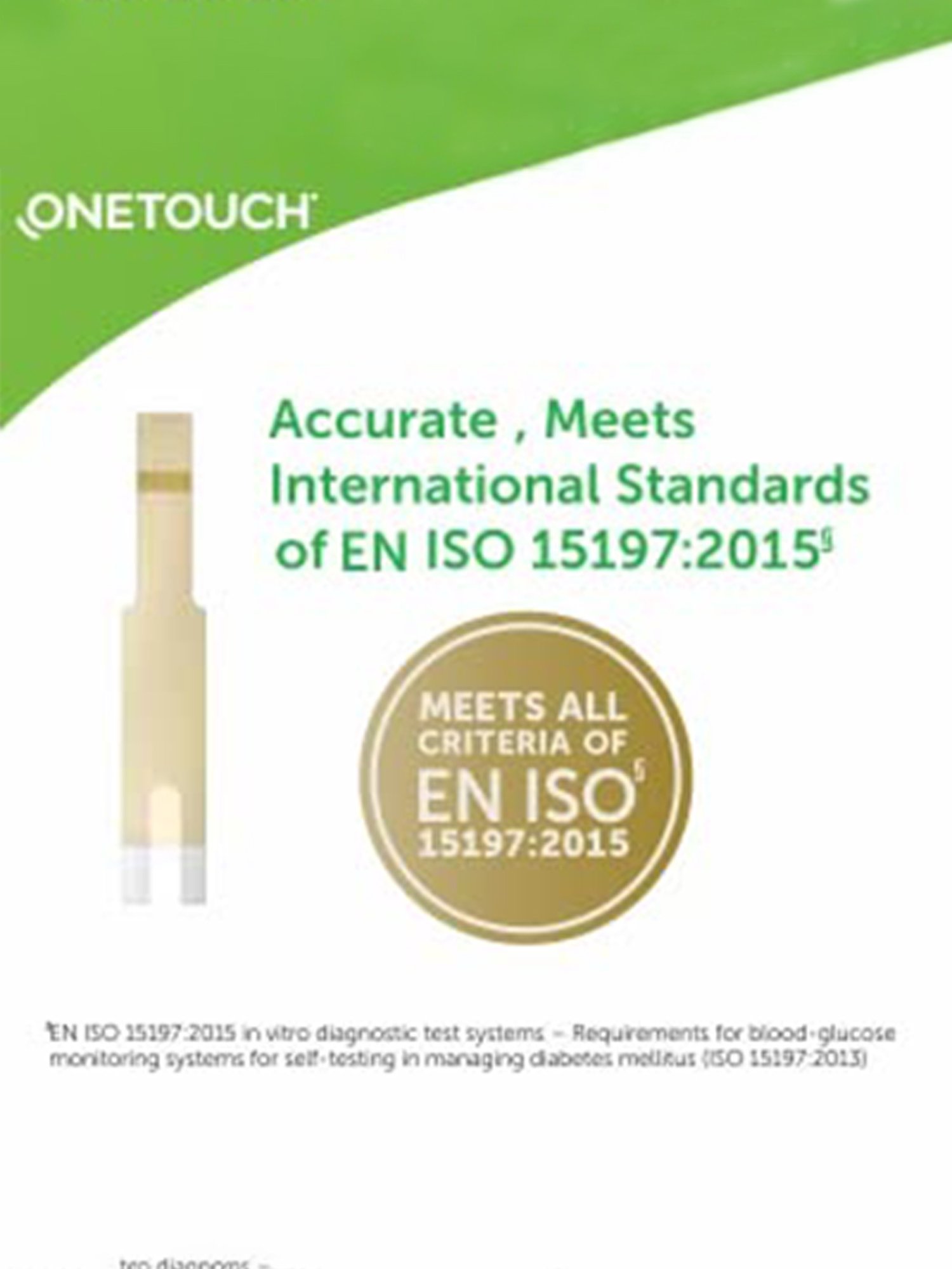 OneTouch Verio Test Strips - Pack of 100