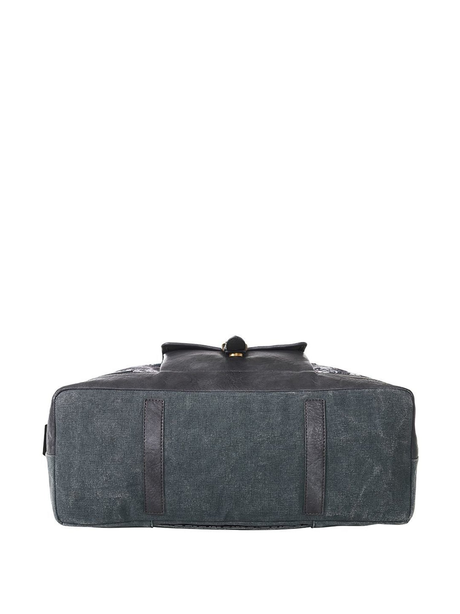 Mona B Grey Large Duffle Bag